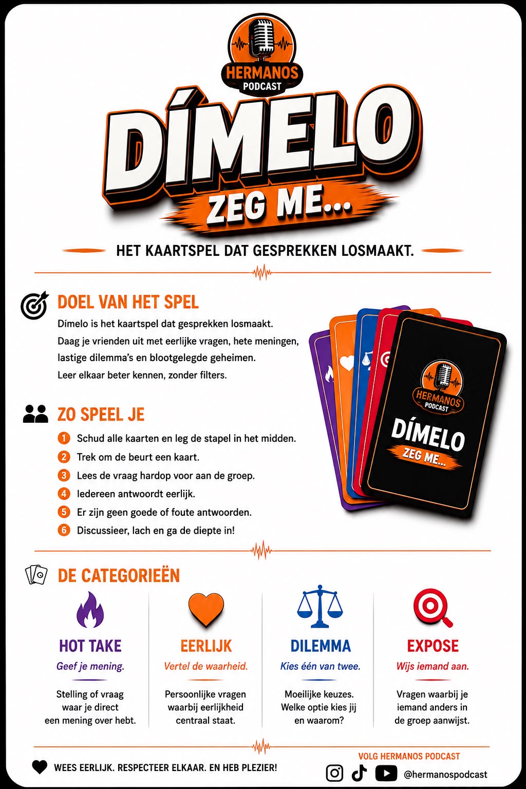 Dímelo - leer elkaar ECHT kennen